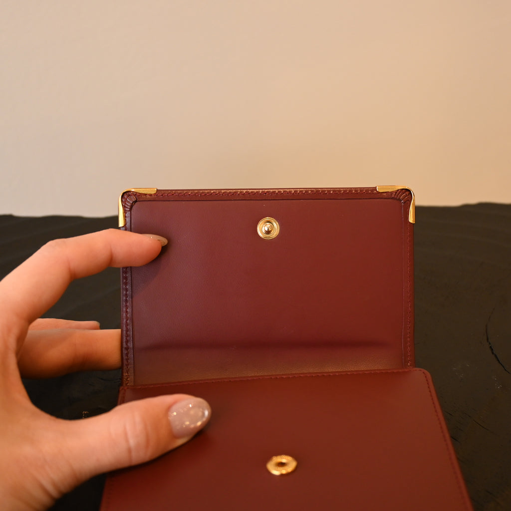Cartier Must Line Compact Wallet