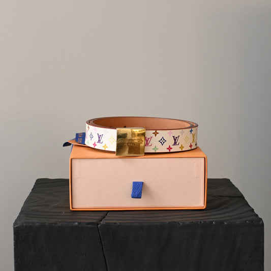 Louis Vuitton x Takashi Murakami Monogram Multicolour Belt