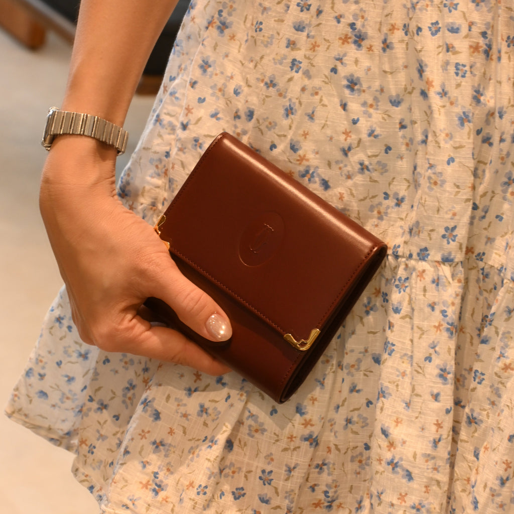 Cartier Must Line Compact Wallet