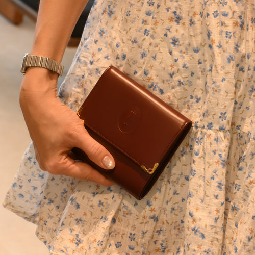 Cartier Must Line Compact Wallet - Leluxe Vintage Sdn. Bhd.