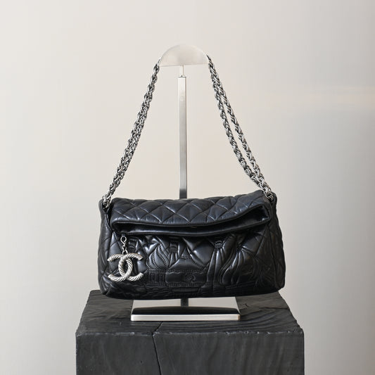Chanel Paris Moscow Medium Noir Bag