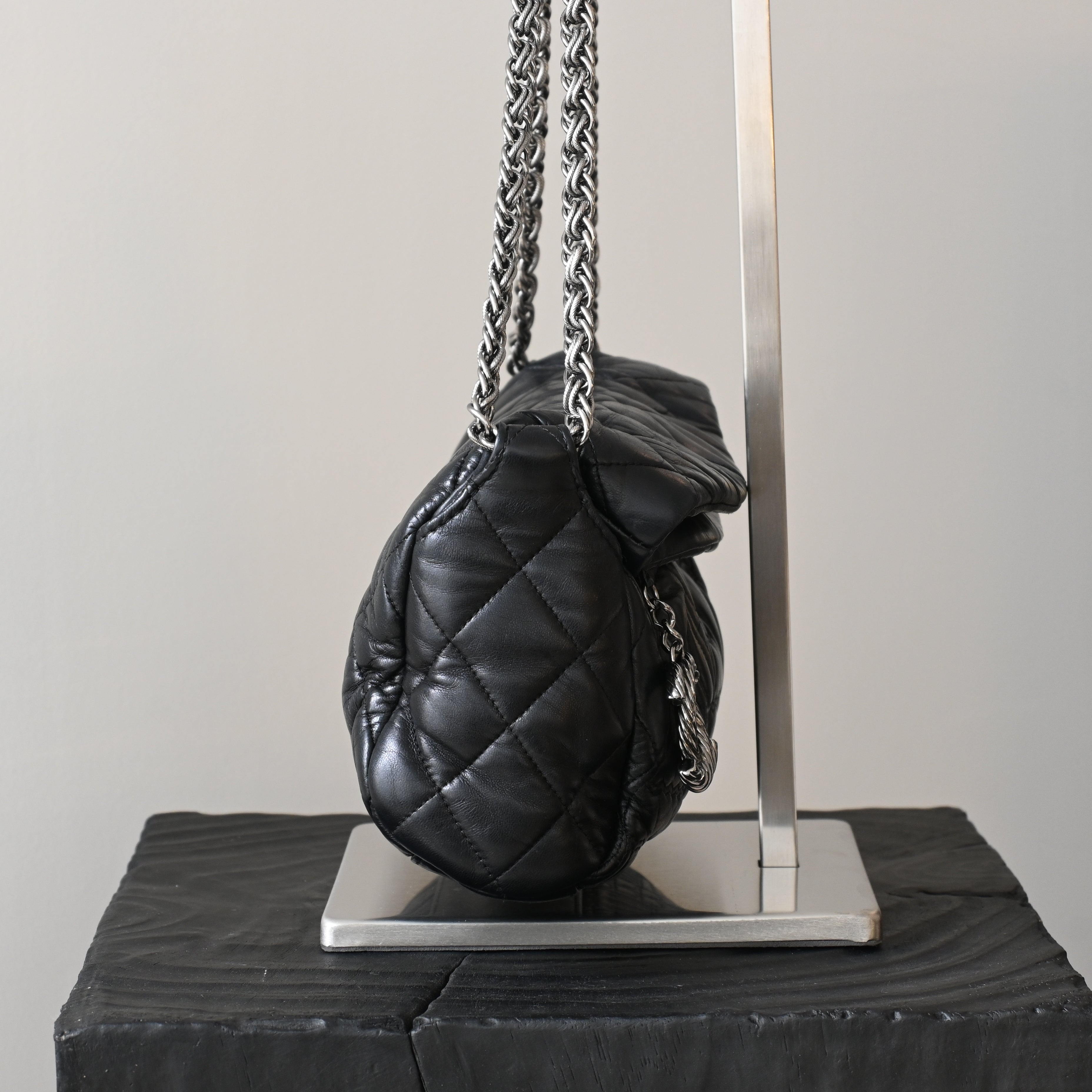 Chanel Paris Moscow Medium Noir Bag - Leluxe Vintage Sdn. Bhd.