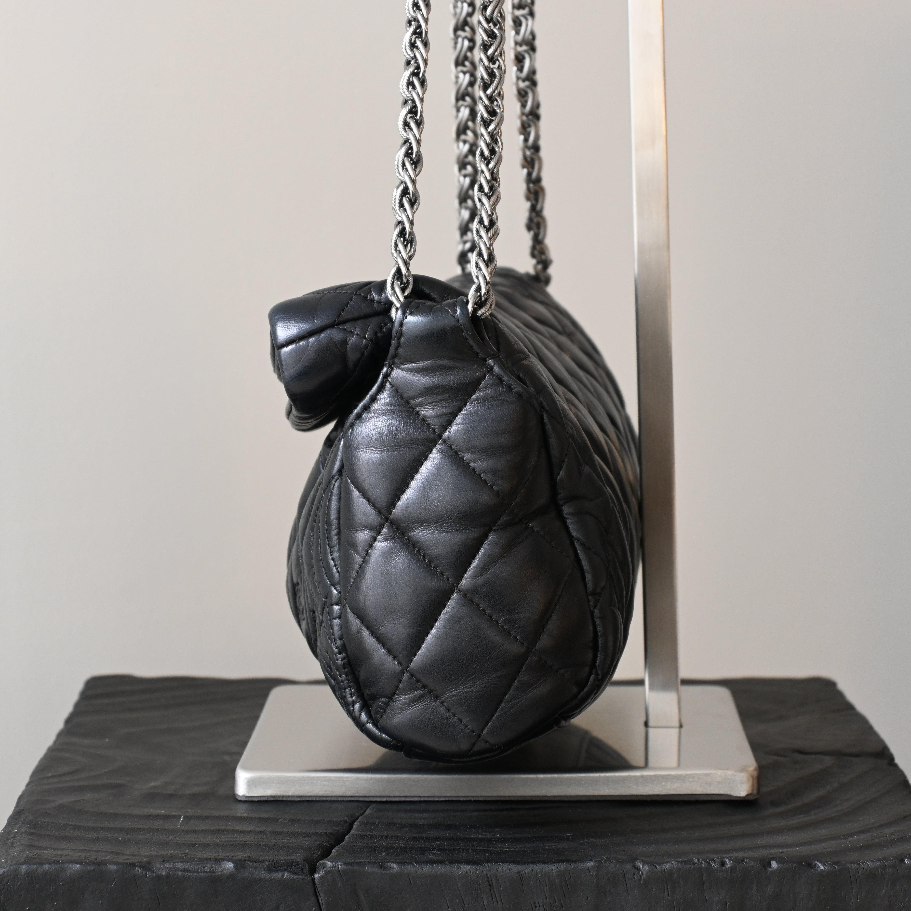Chanel Paris Moscow Medium Noir Bag - Leluxe Vintage Sdn. Bhd.