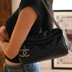 Chanel Paris Moscow Medium Noir Bag - Leluxe Vintage Sdn. Bhd.