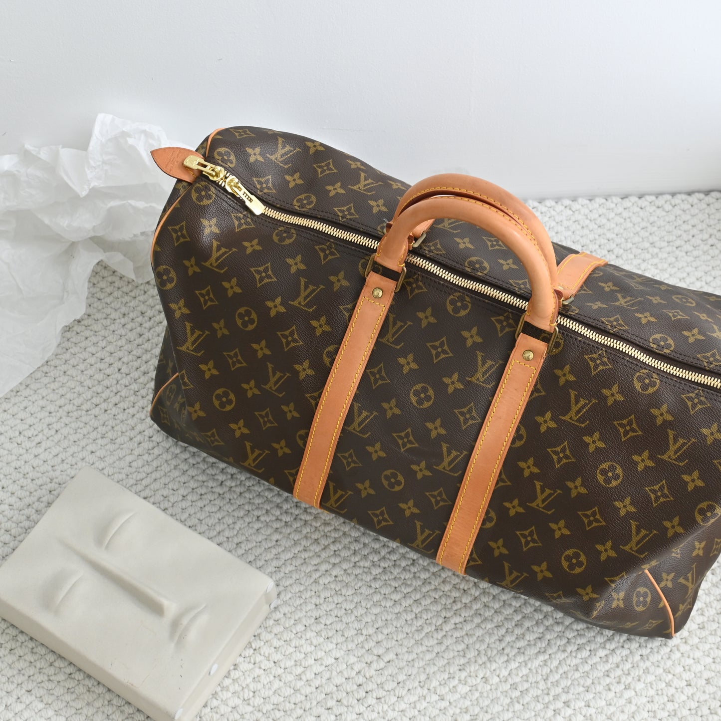 Louis Vuitton Keepall 50 Vintage 1985's