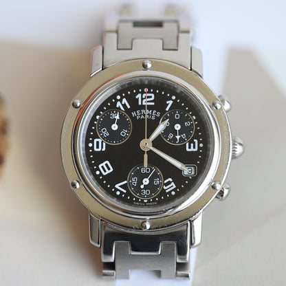 Hermes Clipper Chronograph CL1.310 - Leluxe Vintage Sdn. Bhd.
