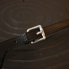 Leather Bag Strap Adjustable Crossbody Black