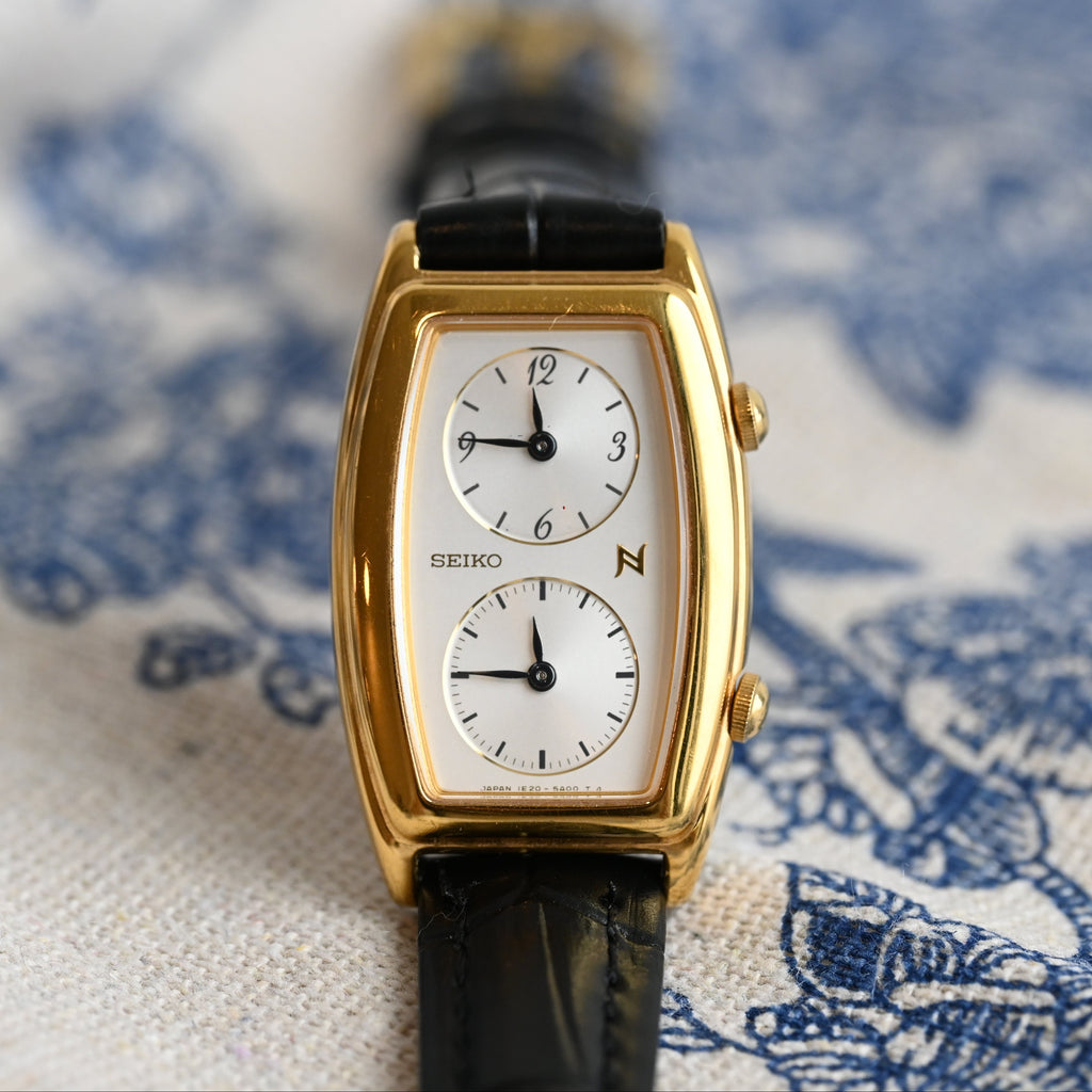 Seiko Noie Dual Time 1E20-3A00