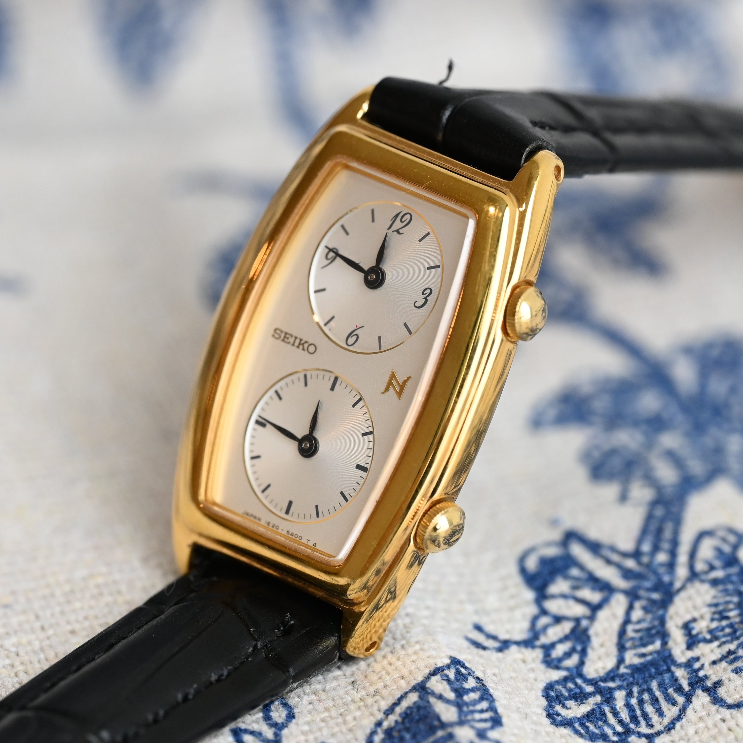 Seiko Noie Dual Time 1E20-3A00