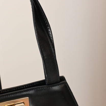 Celine Kelly Calfskin Black