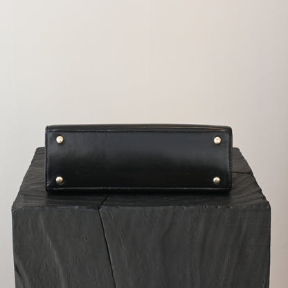 Celine Kelly Calfskin Black