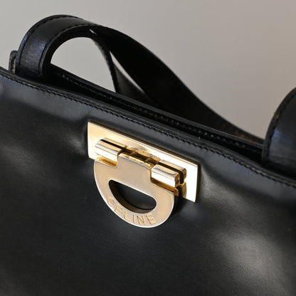 Celine Kelly Calfskin Black