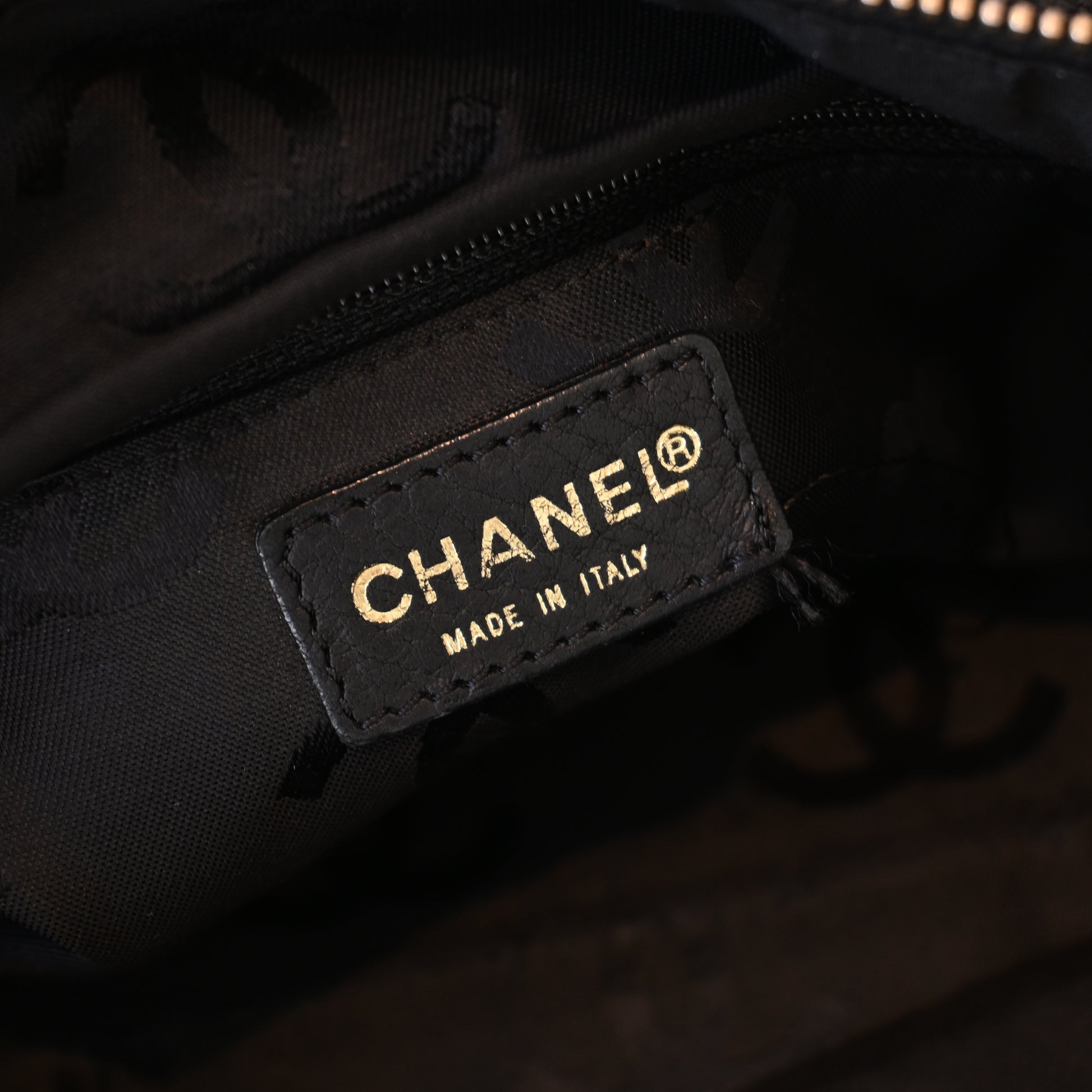 Chanel CC Hobo Black Grained Calfskin - Leluxe Vintage Sdn. Bhd.