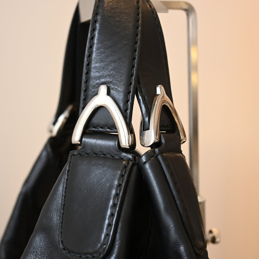Gucci Soft Stirrup Calfskin Hobo Bag