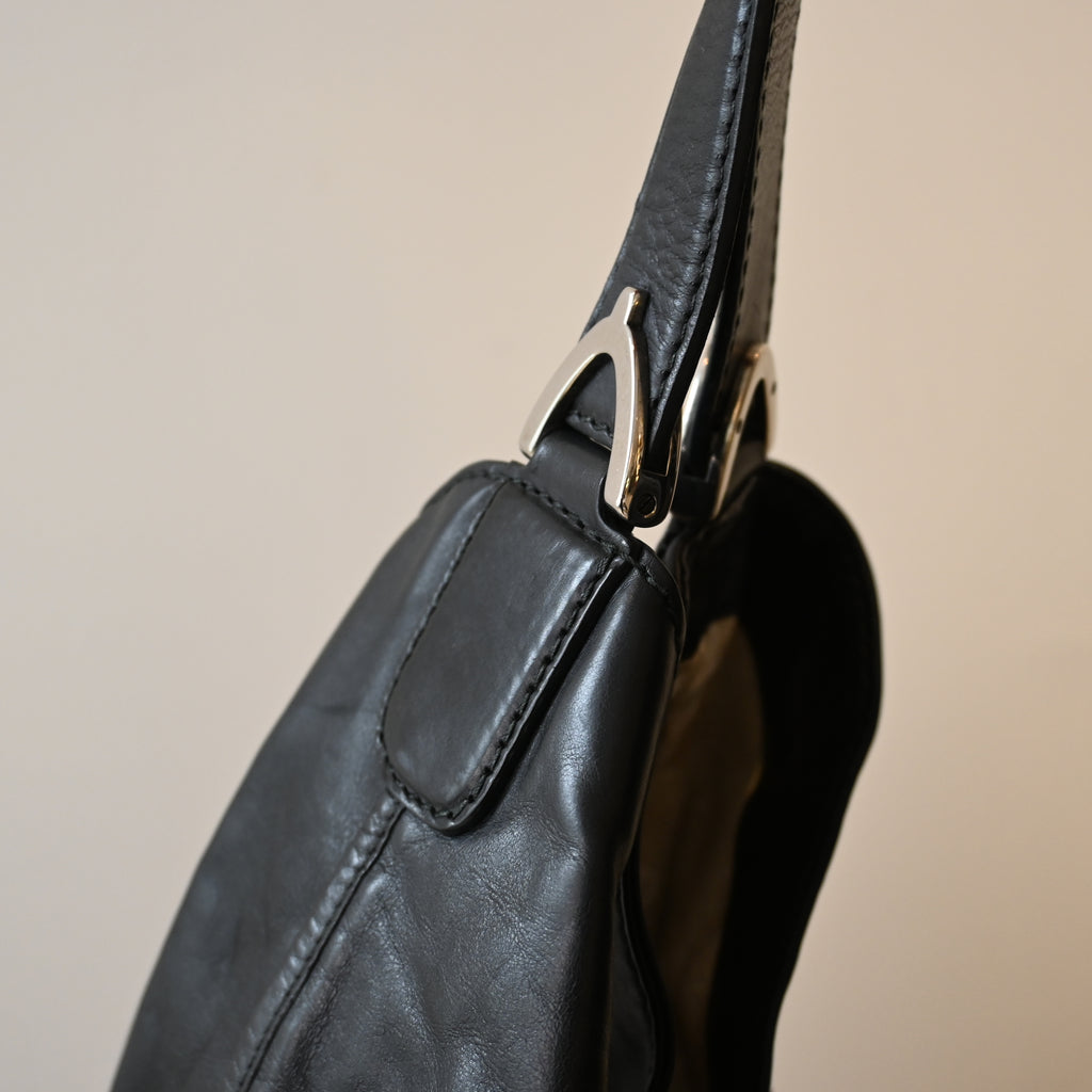 Gucci Soft Stirrup Calfskin Hobo Bag