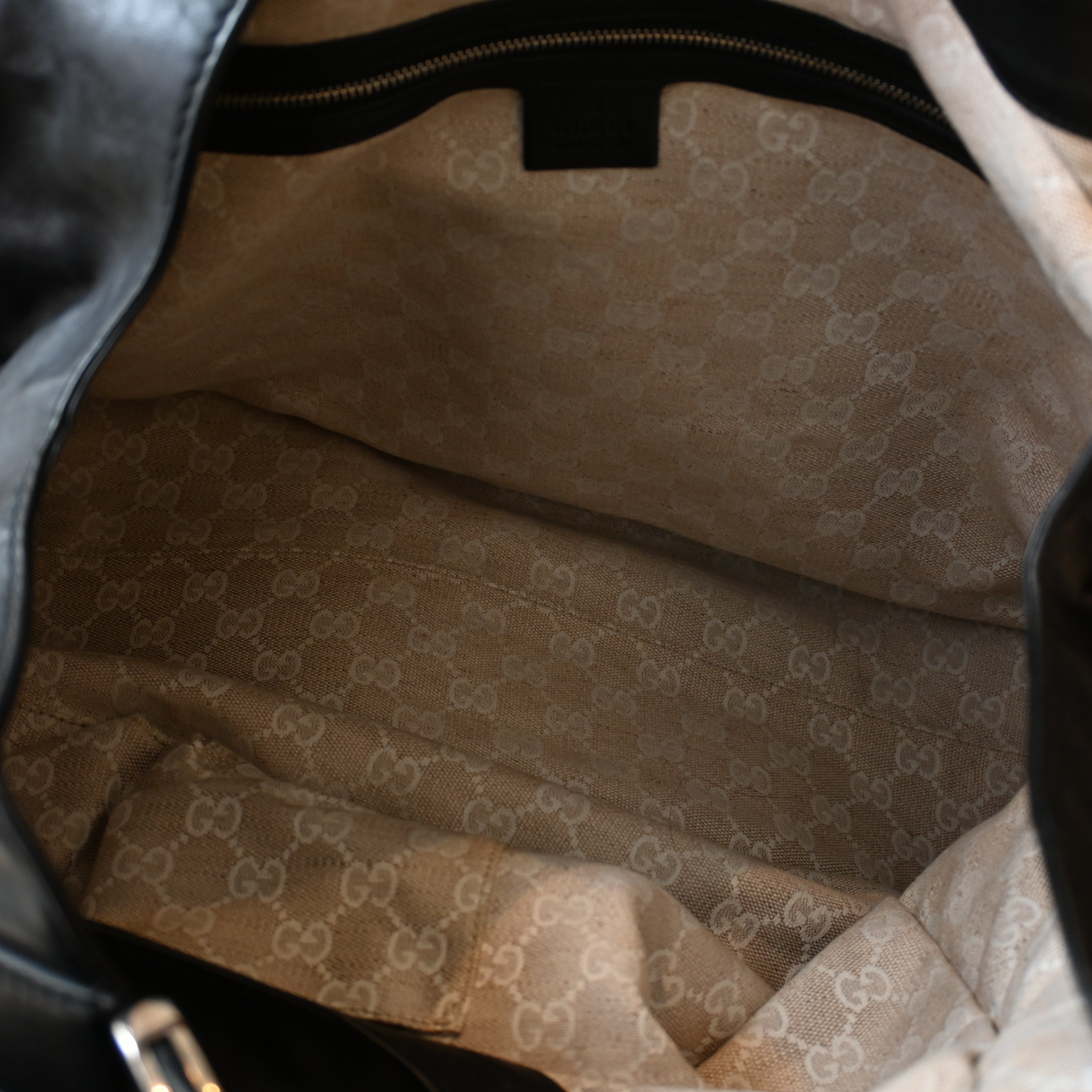 Gucci Soft Stirrup Calfskin Hobo Bag