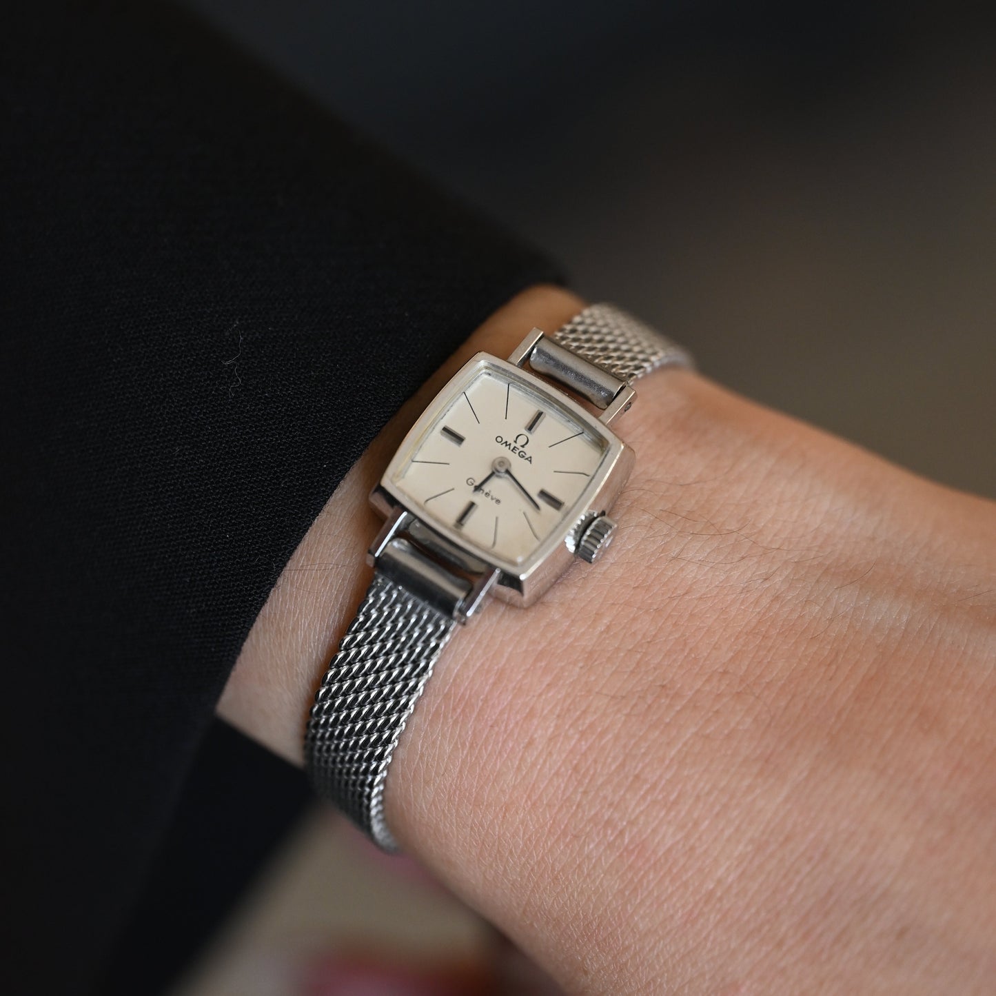 Omega Silver Geneve Watch ref. 511.307