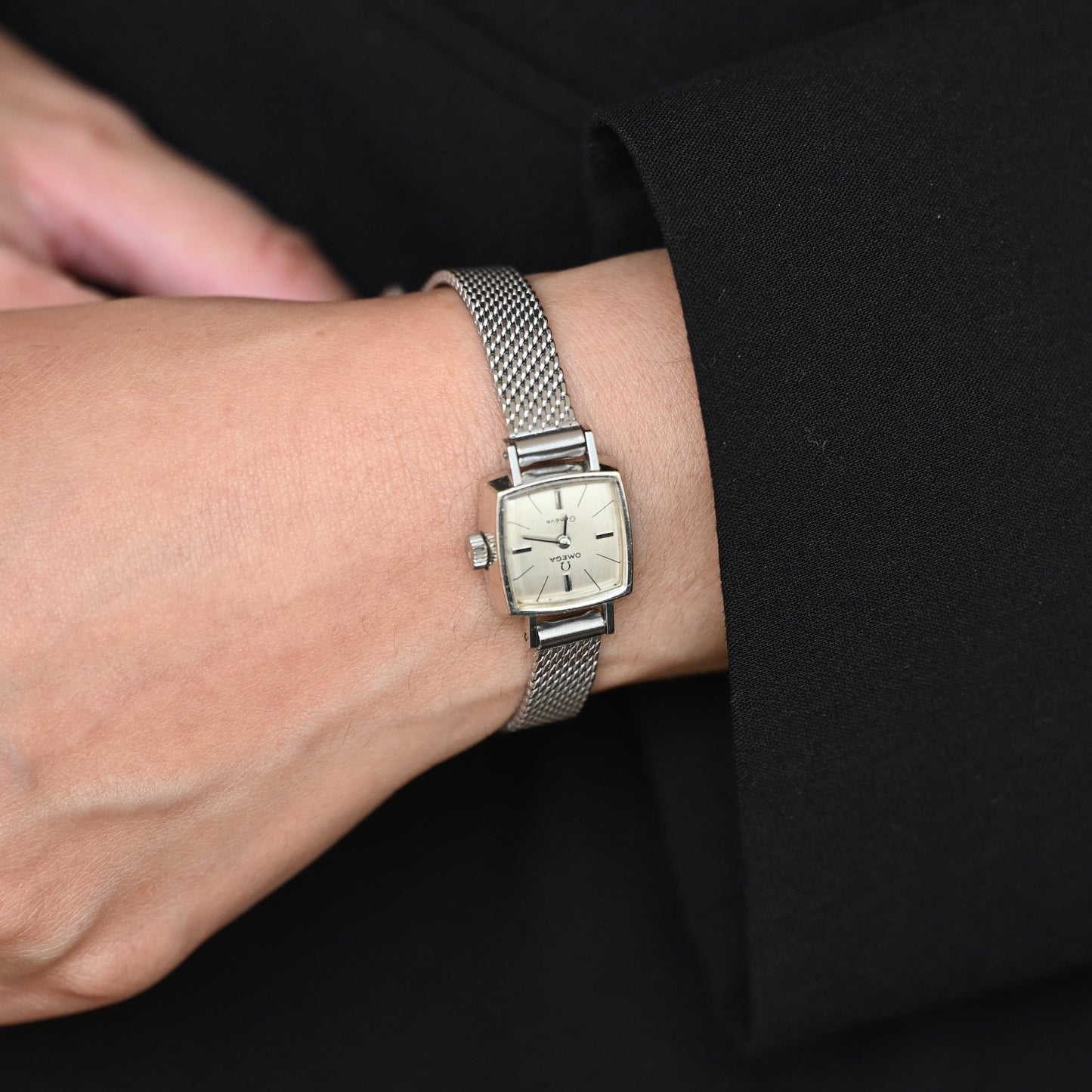 Omega Silver Geneve Watch ref. 511.307