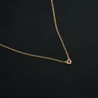 Tiffany & Co. Elsa Perreti Diamonds by the Yard Single 0.08ct Diamond Pendant Necklace - Leluxe Vintage Sdn. Bhd.