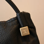 Chanel CC Dice Fringe Hobo Shoulder Bag
