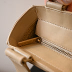Chanel Chocolate Bar Vertical Tote Beige