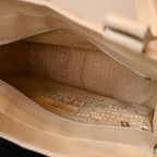 Chanel Chocolate Bar Vertical Tote Beige