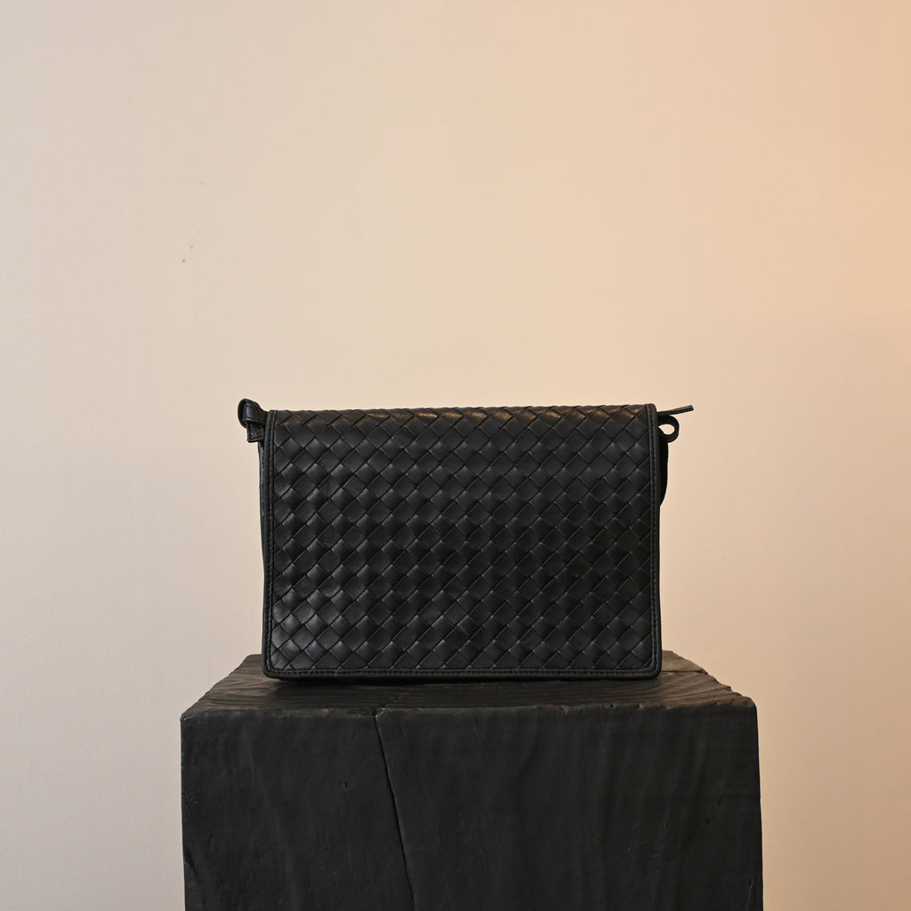 Bottega Veneta Intrecciato Leather Shoulder Bag