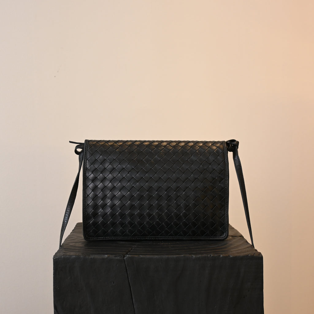 Bottega Veneta Intrecciato Leather Shoulder Bag