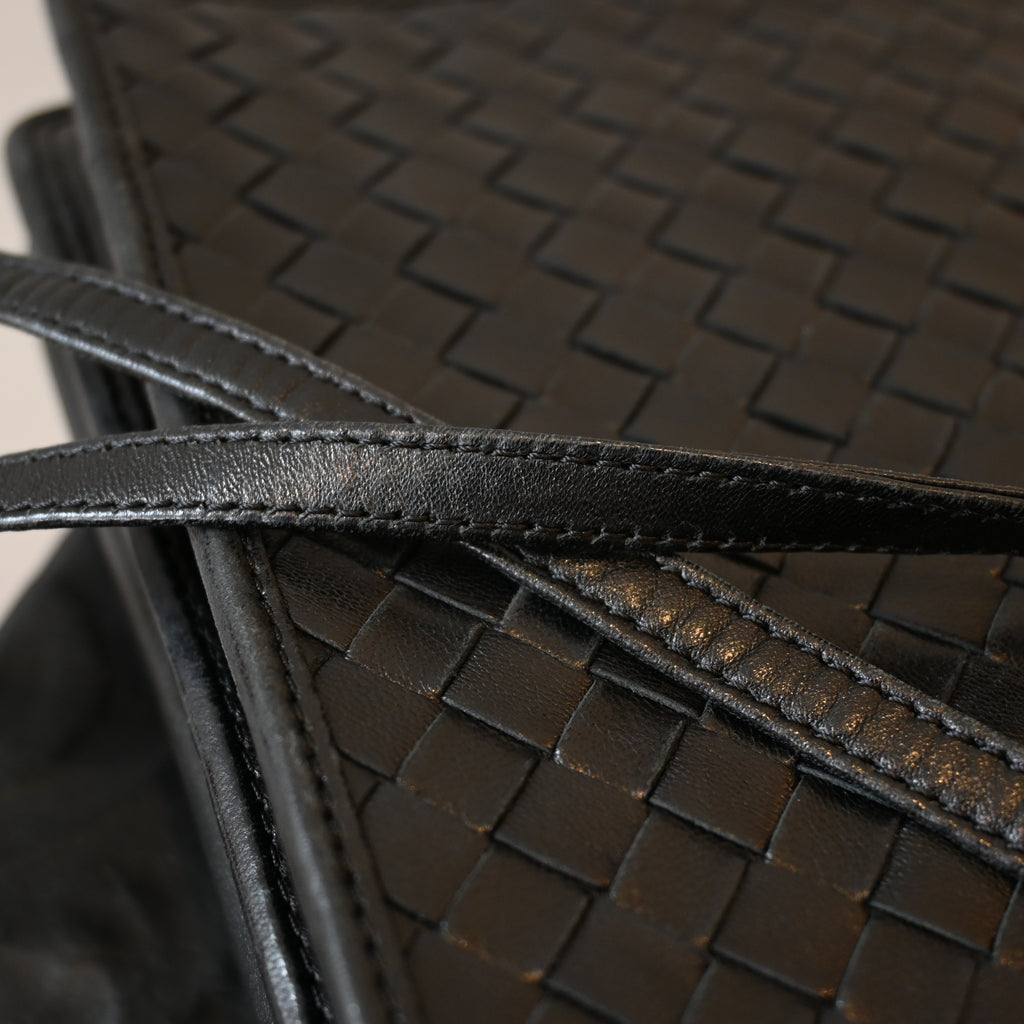 Bottega Veneta Intrecciato Leather Shoulder Bag