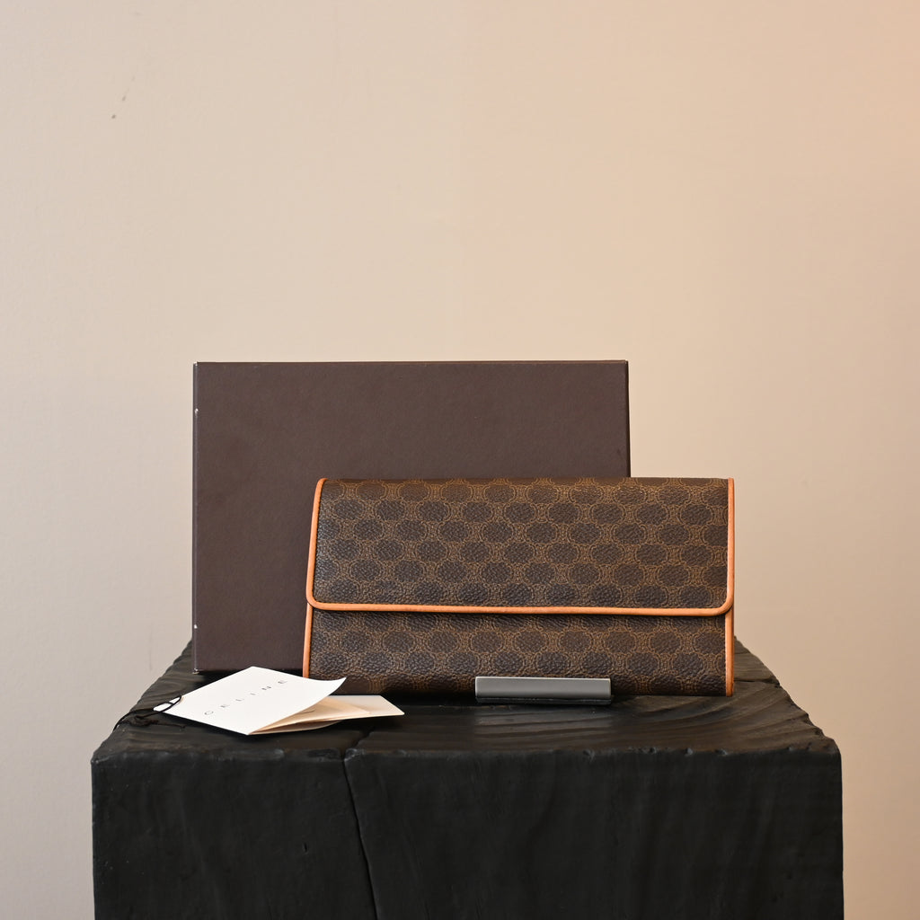 Celine Macadam Triomphe Long Wallet