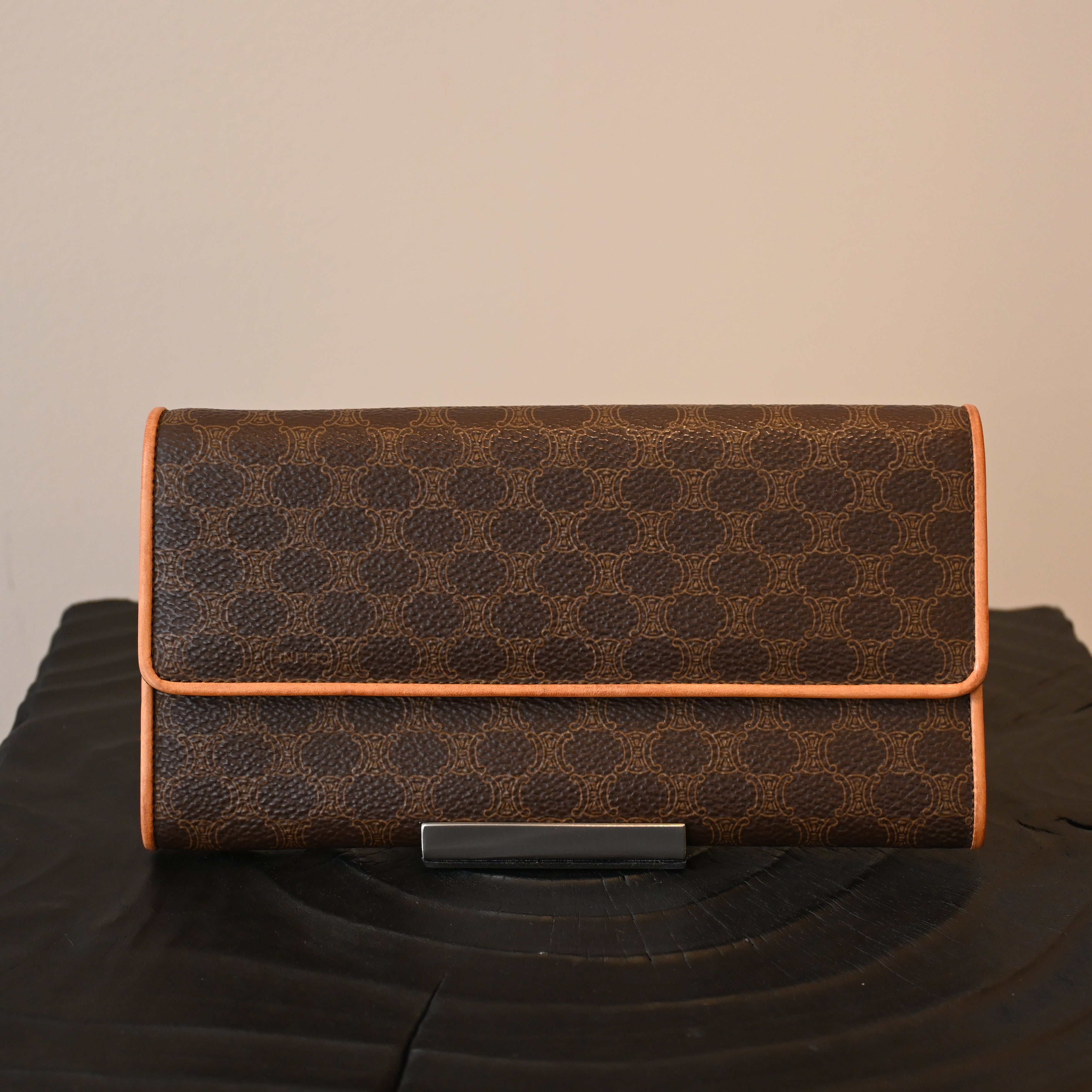 Celine Macadam Triomphe Long Wallet