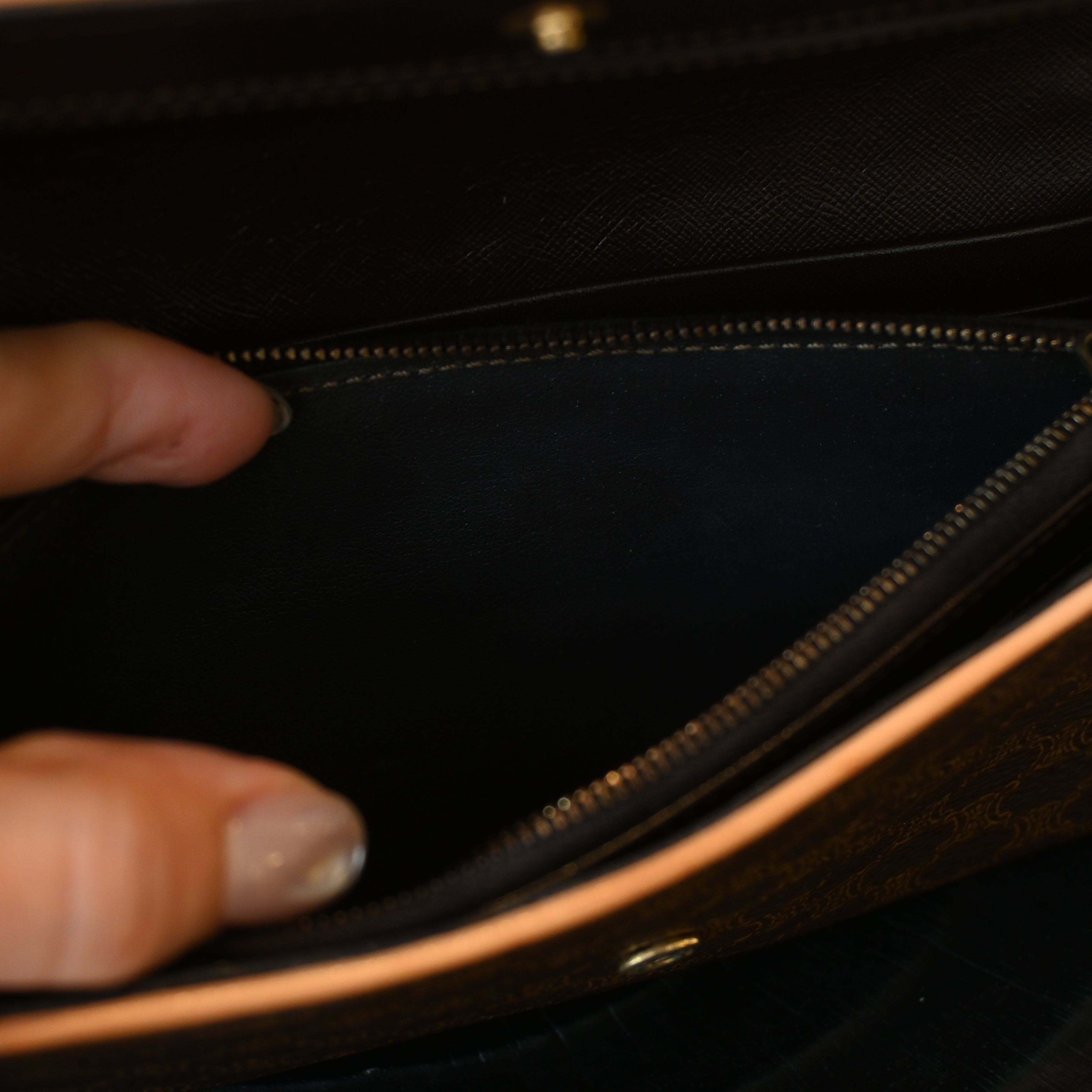 Celine Macadam Triomphe Long Wallet