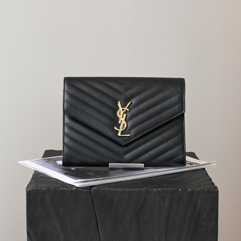 YSL Classic Flap Pouch - Leluxe Vintage Sdn. Bhd.