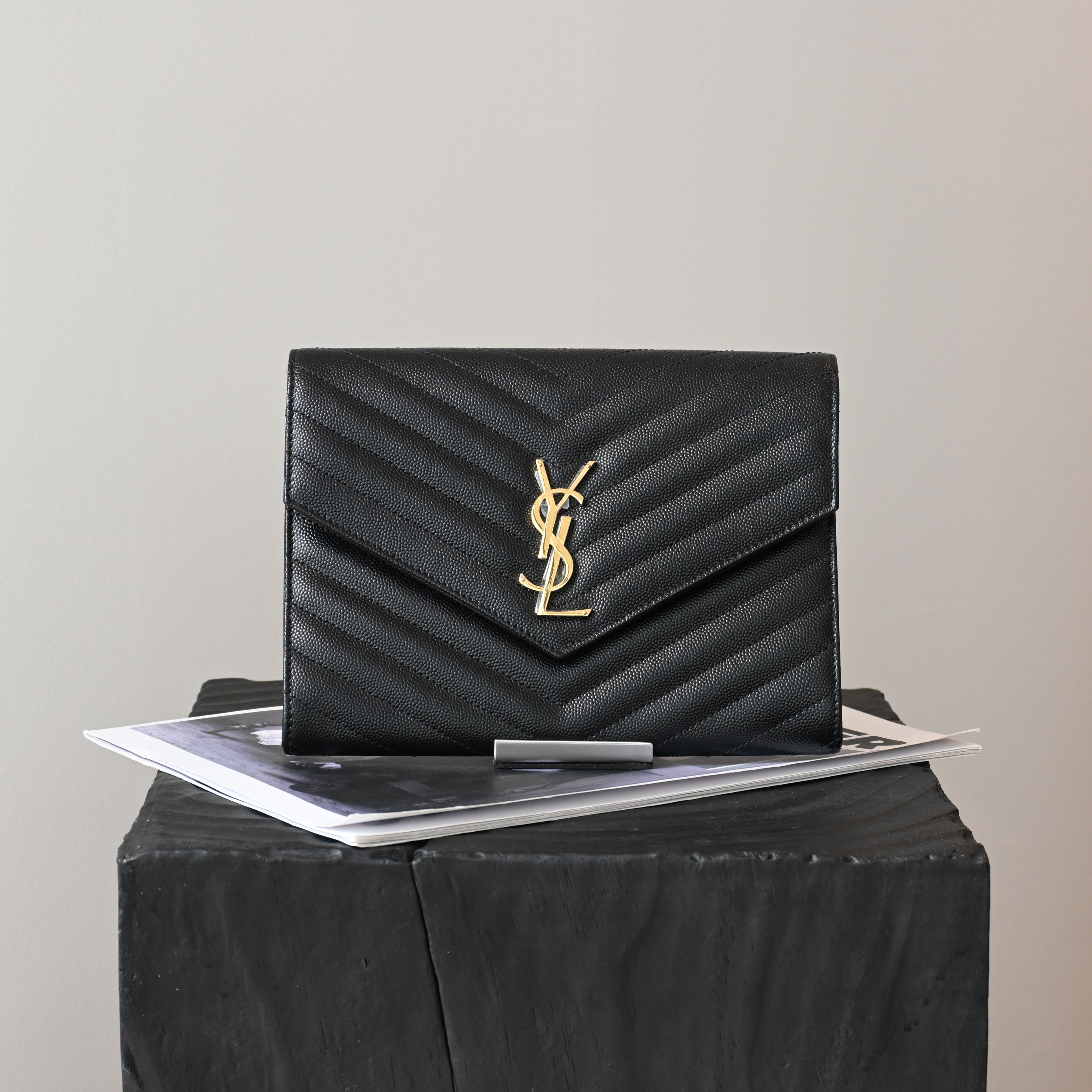 YSL Classic Flap Pouch - Leluxe Vintage Sdn. Bhd.