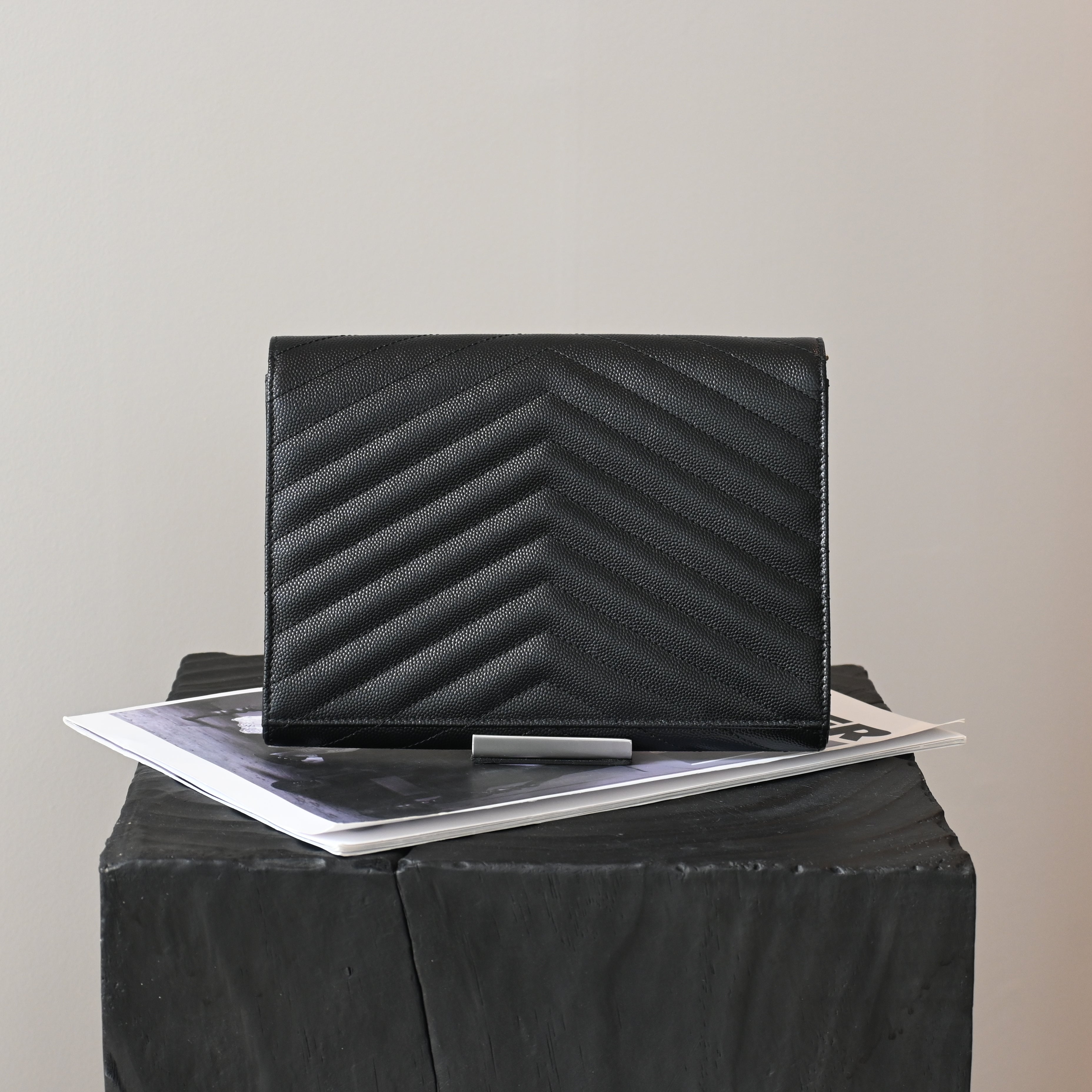 YSL Classic Flap Pouch - Leluxe Vintage Sdn. Bhd.