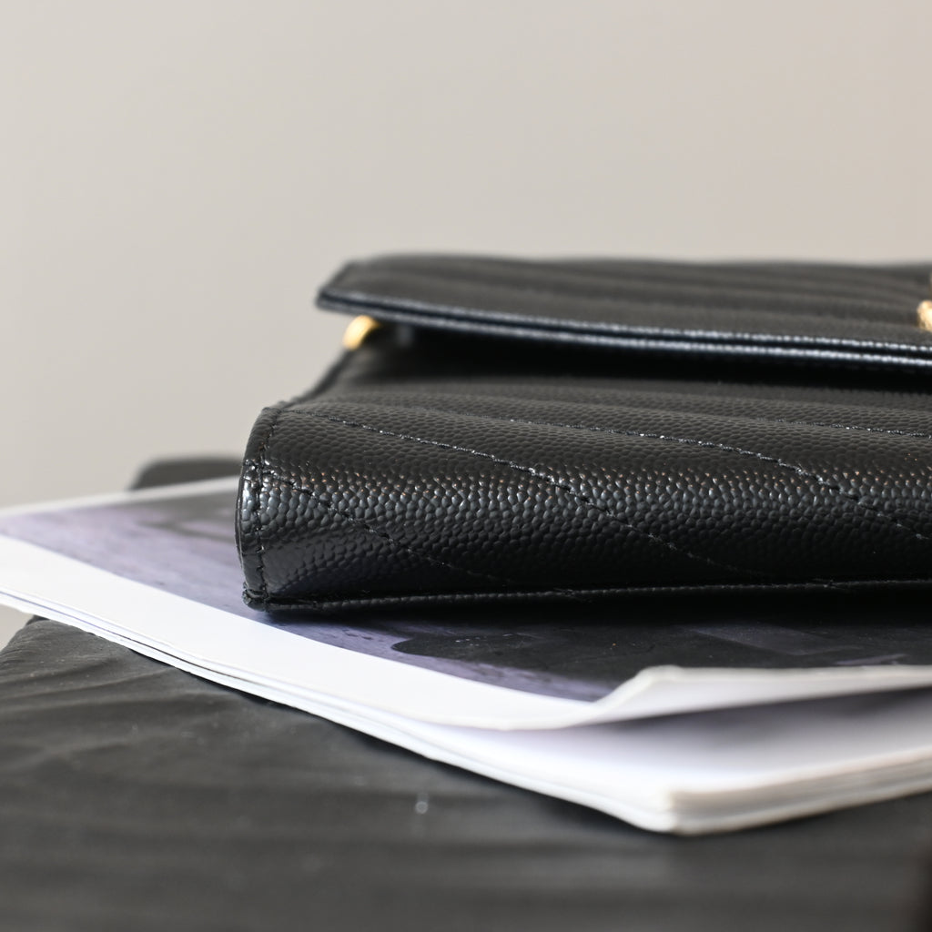 YSL Classic Flap Pouch - Leluxe Vintage Sdn. Bhd.
