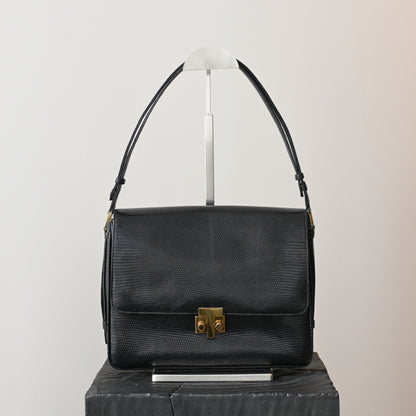 Tiffany & Co Lizard Leather Shoulder Bag