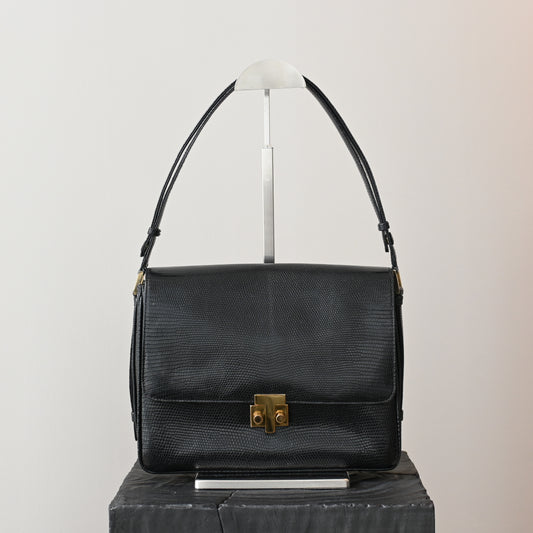 Tiffany & Co Lizard Leather Shoulder Bag