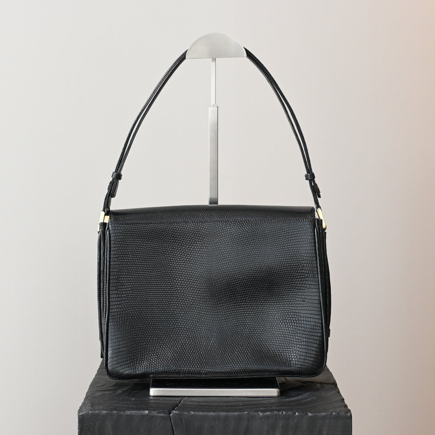 Tiffany & Co Lizard Leather Shoulder Bag