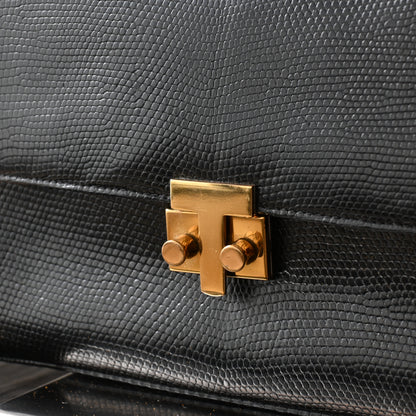 Tiffany & Co Lizard Leather Shoulder Bag