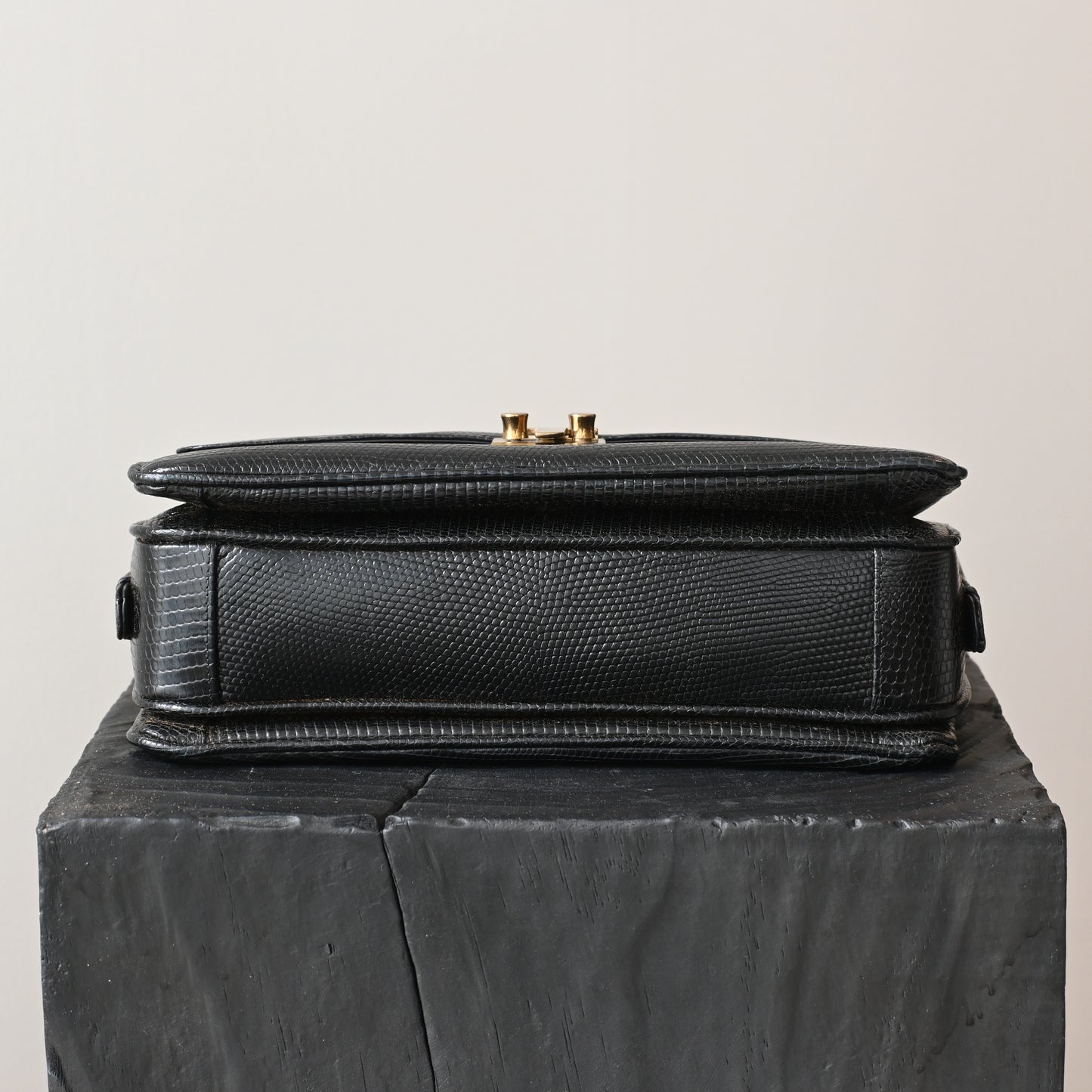 Tiffany & Co Lizard Leather Shoulder Bag