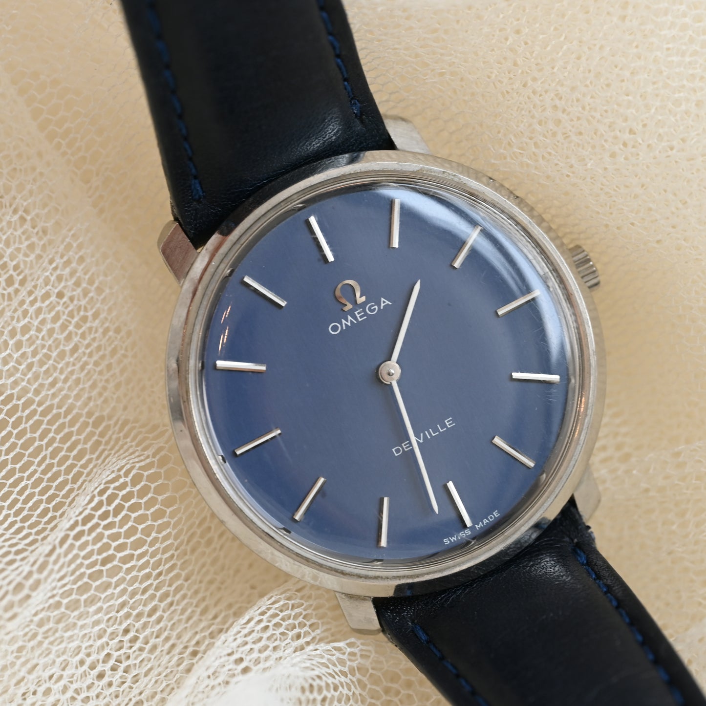 Omega De Ville Blue Dial 1970's