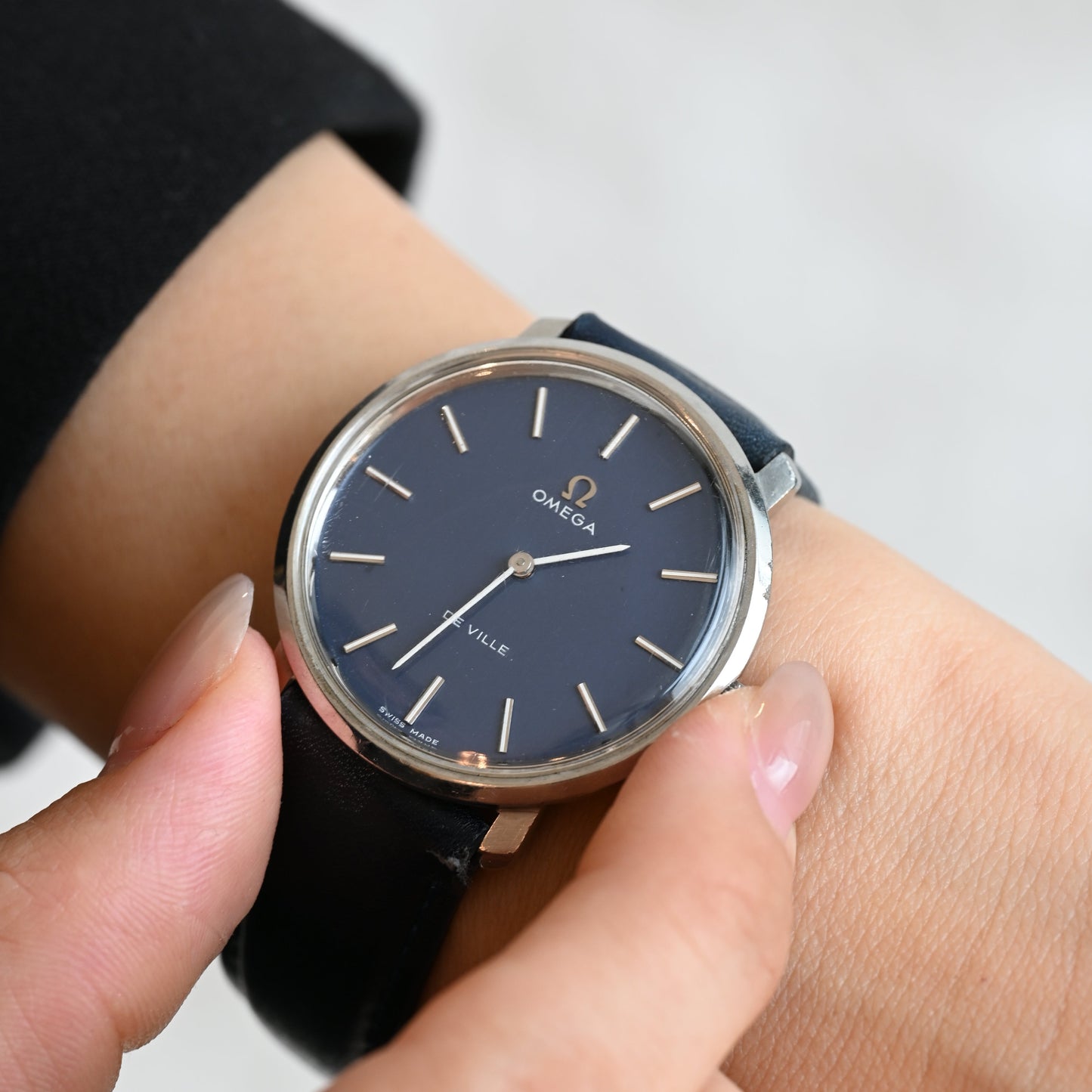 Omega De Ville Blue Dial 1970's