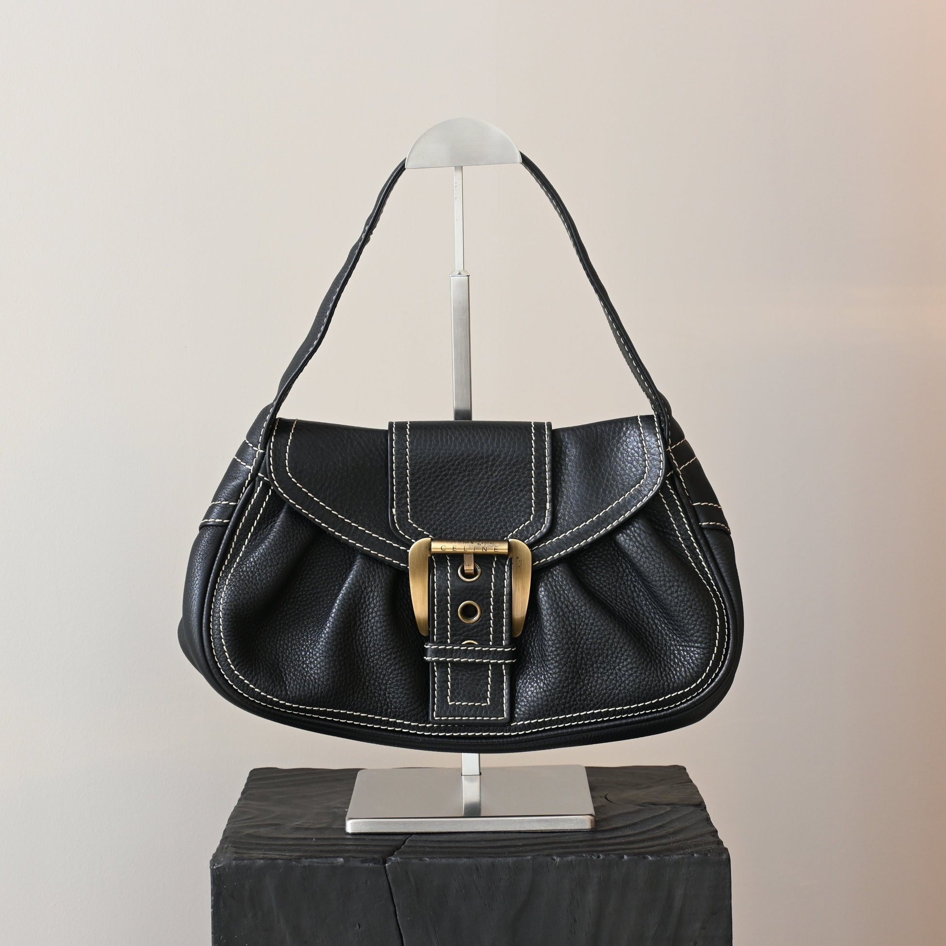 Celine Hobo Black - Leluxe Vintage Sdn. Bhd.