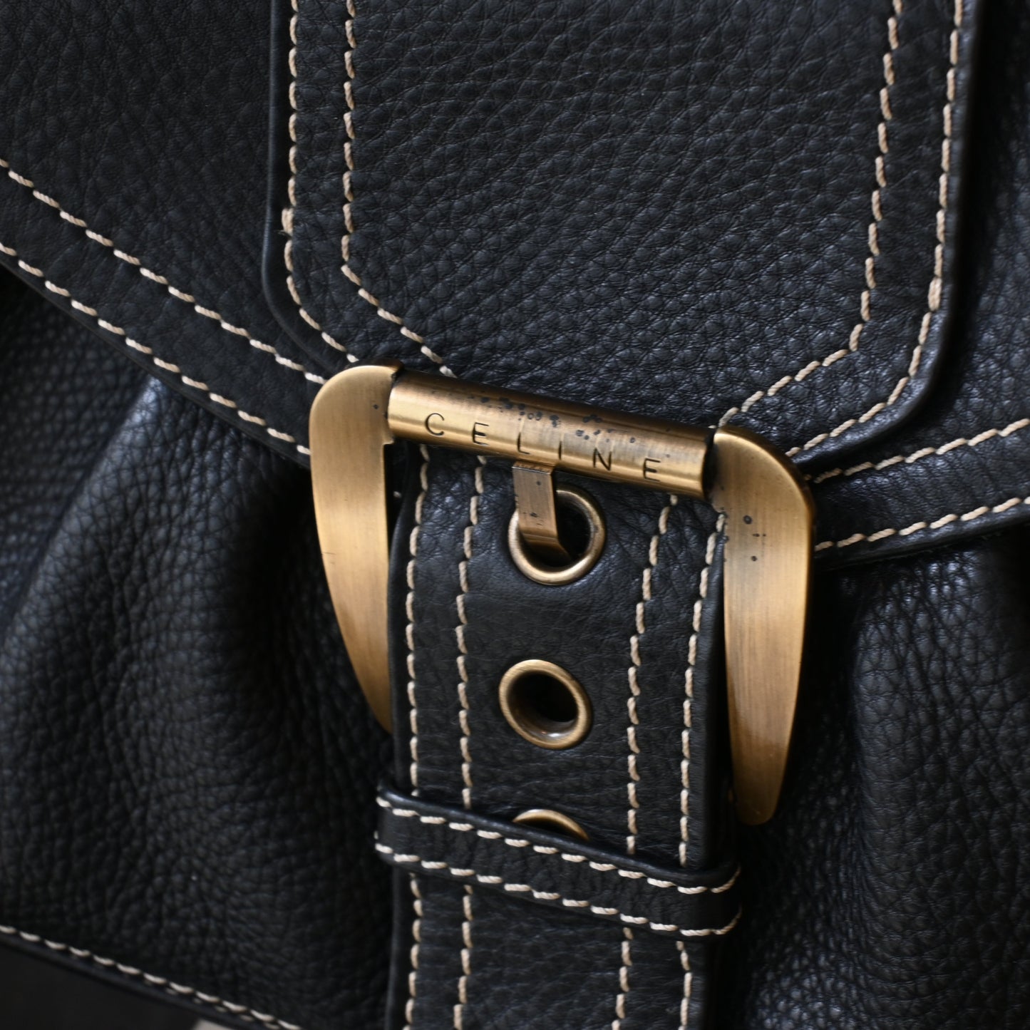 Celine Hobo Black - Leluxe Vintage Sdn. Bhd.
