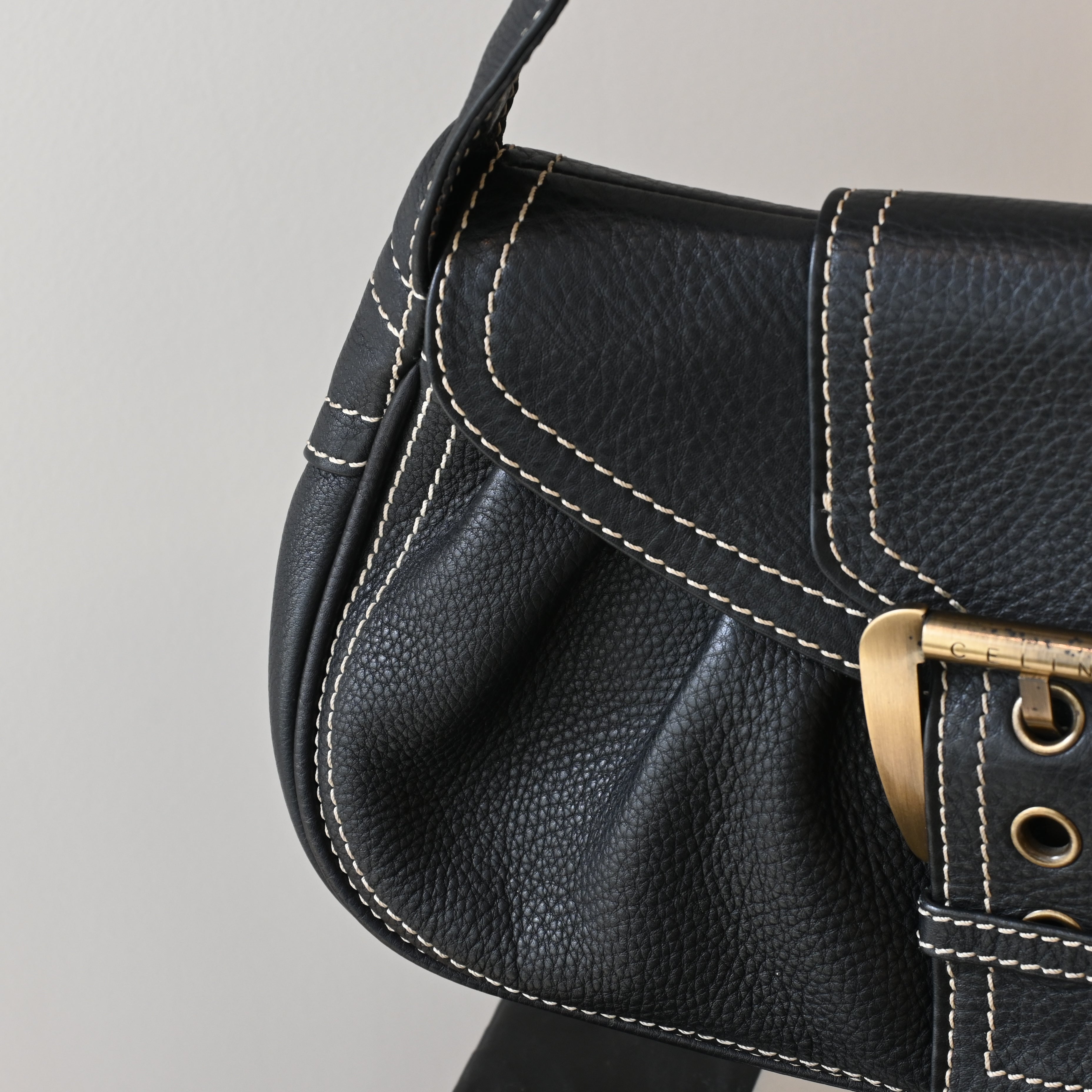 Celine Hobo Black - Leluxe Vintage Sdn. Bhd.