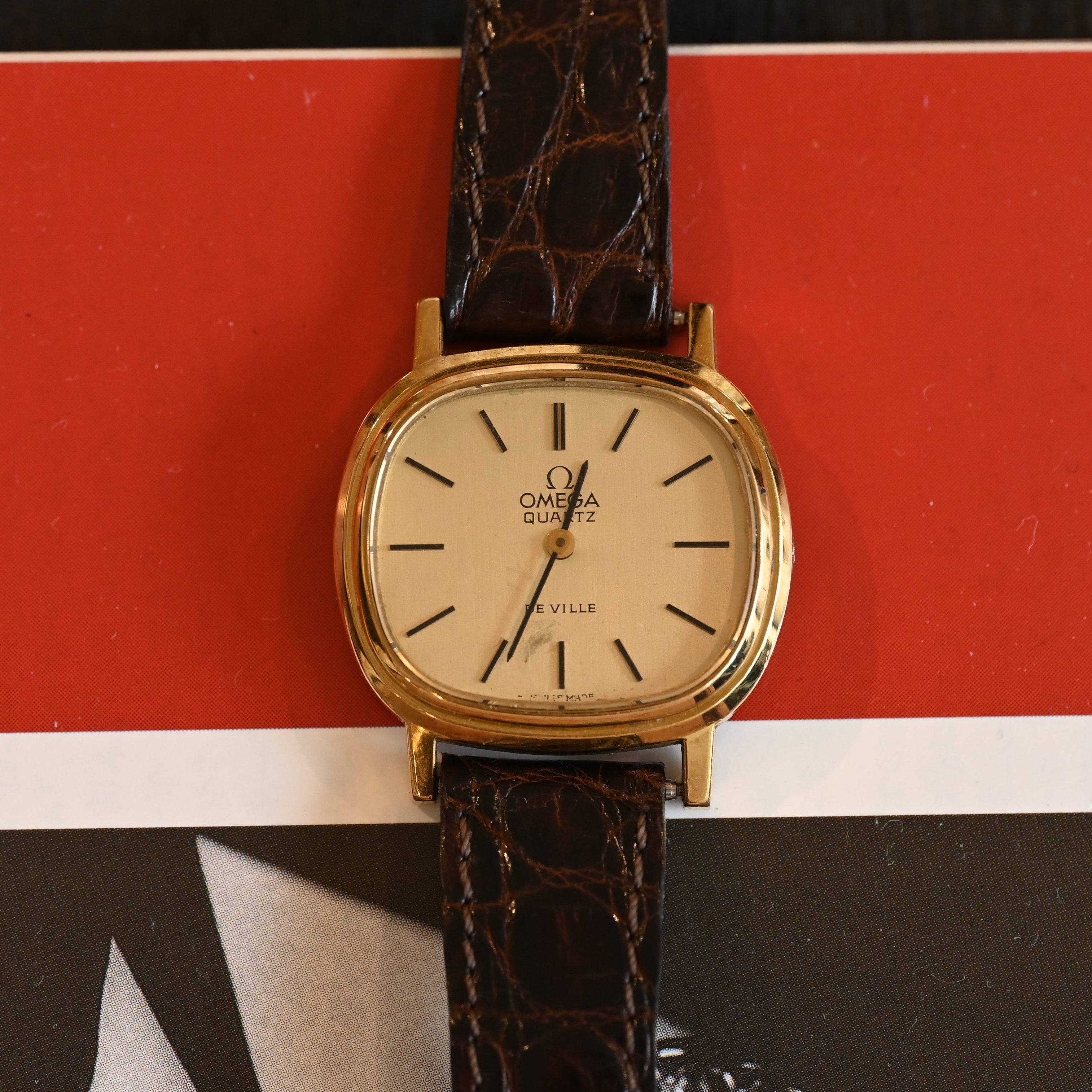 Omega De Ville Stepped Bezel Watch Ref.591.0020 Cal.1350