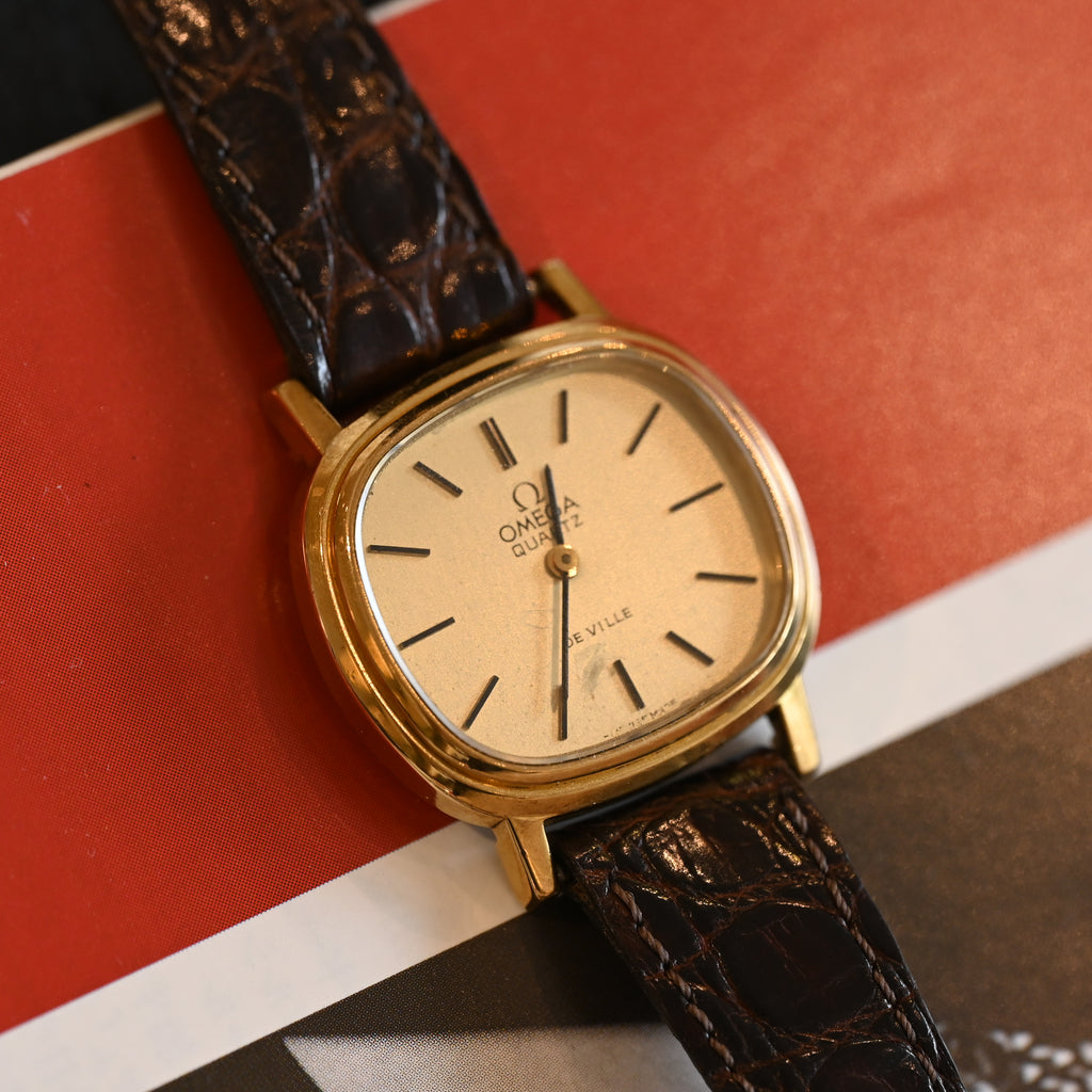 Omega De Ville Stepped Bezel Watch Ref.591.0020 Cal.1350