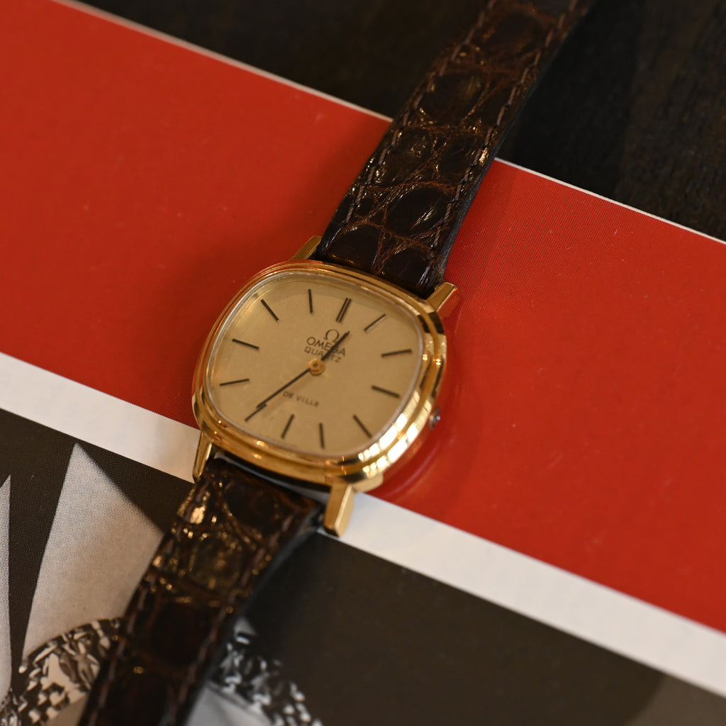 Omega De Ville Stepped Bezel Watch Ref.591.0020 Cal.1350