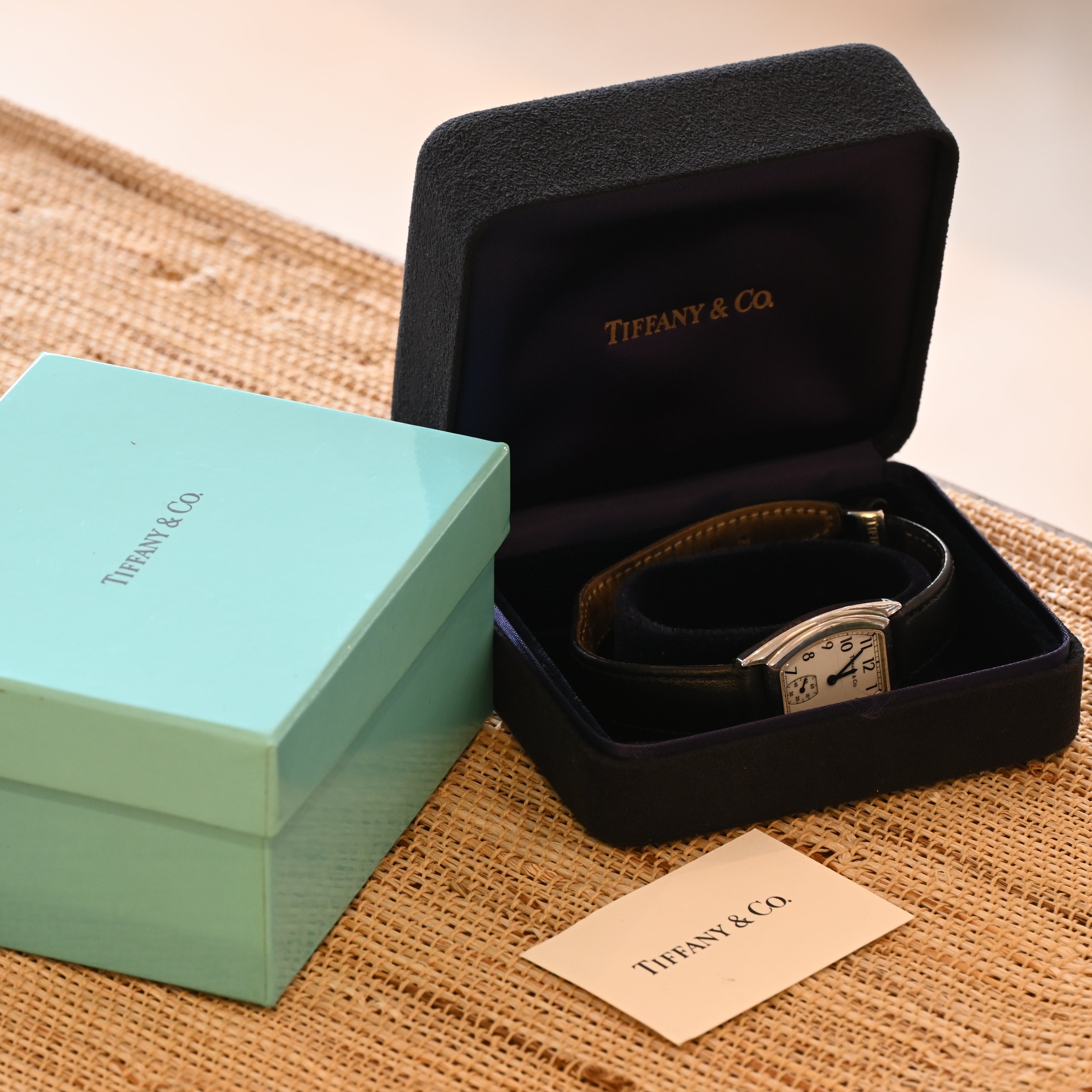 Tiffany & Co Classic Tonneau Small Second Watch Ref. 515.1016 Cal.980.163